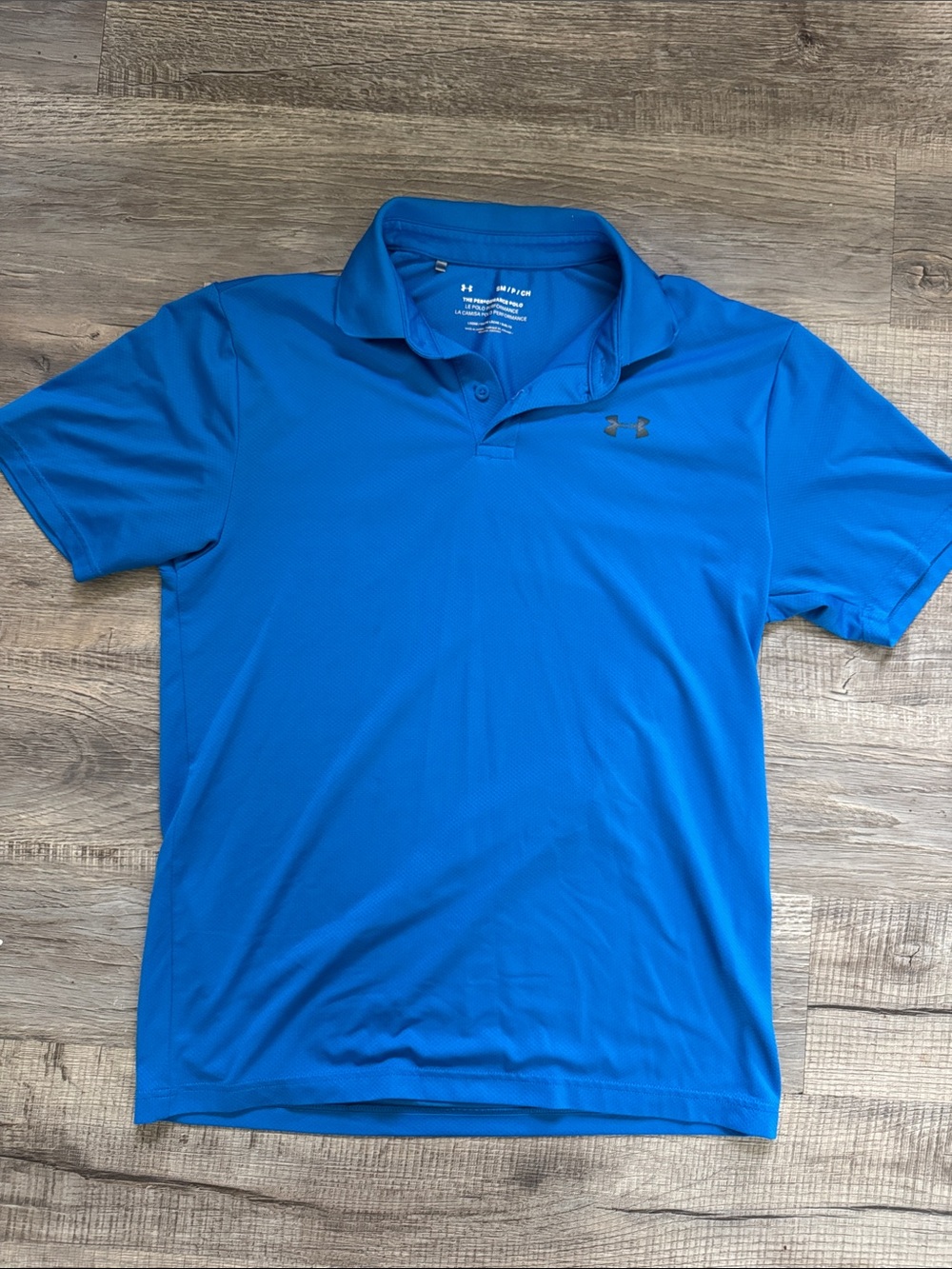 Under Armour the performance polo Men's Royal Blue Polo Shirt